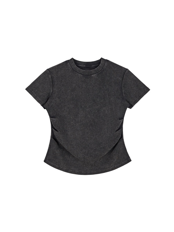 Vintage-Wash Bodycon T-Shirt – Vintage Streetwear | Tapstitch